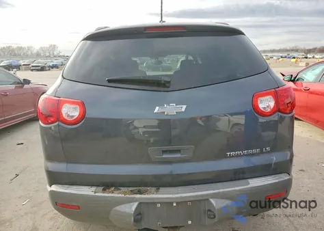 2012 Chevrolet Traverse Ls z USA, uszkodzony, nr VIN 1GNKRFED0CJ396787